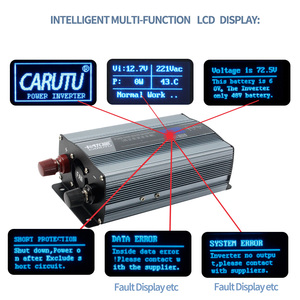 Off Grid Solar Pawer 300 Convertidor De Corriente Watts 12V Dc Ac 110V230v <strong>Inverter</strong> <strong>24V</strong> 220V 300W - Product Image 2