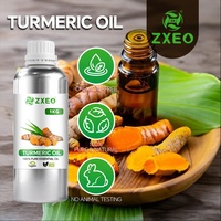 Huile de curcuma multi-usage pure, distillée à la vapeur, antioxydante naturelle pour massage, soins de la peau, cheveux, fabrication de savon, aromathérapie, visage et corps