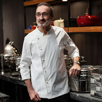 Uniforme moderne des nouveaux Chaquetas De Chef Vêtements de travail pour chefs Manteaux Executive Noir Blanc à manches longues