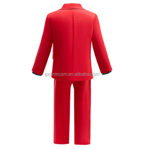 Rouge Clown Jack Film Costumes Veste Costume Pantalon Ensembles Fille Fête Déguisement Enfants Noël Halloween Cosplay Performance Costume - Product Image 3