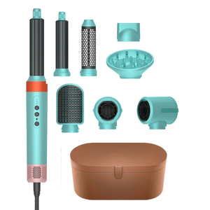 High Speed 1400W <strong>Hair</strong> Styling Negative Ion <strong>Hair</strong> Blow <strong>Dryer</strong> Hot Air Brush Auto Styler 7 in 1 Air Styler <strong>Hair</strong> <strong>Dryer</strong> - Product Image 1