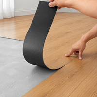 Revêtement de sol LVT Dry Back, planches de vinyle de luxe à coller, aspect bois, 2 mm 3 mm, imperméable, pour usage intérieur.