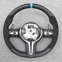 Volant en cuir pour voiture, très vendu, pour BMW Série E E87 E81 E82 E90 E91 E92 E84 E89 E70 E71