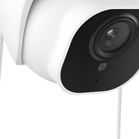 Caméra de sécurité PoE Fansu 5MP RLC-520A, caméra dôme filaire 2K, surveillance extérieure, vision nocturne, détection des personnes, des véhicules et des animaux