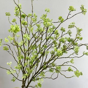 Branche de fleur artificielle Meng Jie 100cm 200cm en PVC imitation gaufrage pour décoration intérieure - Product Image 4