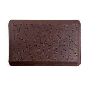 Tapis de sol anti-fatigue moderne pour cuisine, tapis de travail avec mousse confortable en PU et PVC, rembourré et lavable pour cuisine et bureau - Product Image 1