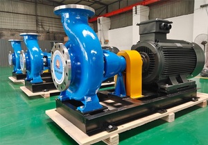 <span class=keywords><strong>Pompe</strong></span> centrifuge horizontale à aspiration axiale monophasée industrielle <span class=keywords><strong>pour</strong></span> la manipulation de liquides chimiques - Product Image 4