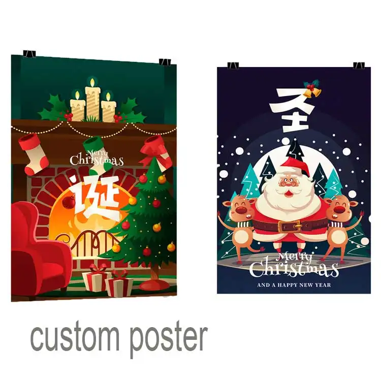 Produsen Desain Poster Warna Penuh Khusus untuk Cetak Poster Anda Sendiri dengan Poster Berbicara Laminasi Alfabet