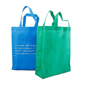 Customized Reusable Fabric Nonwoven Grocery Shopping <b>Bags</b> Gold Gift <b>Bags</b> Non Woven Shopping <b>Tote</b> <b>Bags</b> With Custom Printed Logo - Product Image 5
