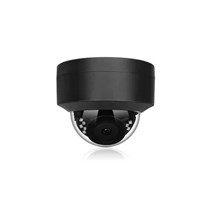 IK10 VandalProof Dome 6MP POE IP kamera keamanan luar ruangan tahan air 2.8mm lensa 30M IR deteksi manusia/kendaraan HIK NVR Plug & Play