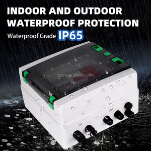 Caja Combinadora Solar Fotovoltaica (FV) CC con Protección contra Sobretensiones y Rayos, 1 Entrada 1 Salida CC 600V, Fusible MCB SPD HA, Caja Impermeable IP65 - Product Image 4