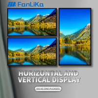 Pantalla Digital LCD para Interiores y Exteriores, Kiosco de Video Wall con CMS Integrado, Compatible con Texto y Animación para Publicidad en Comercios