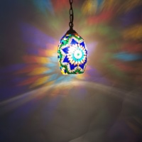 Lustre en fer et verre artisanal turc Tokin Lighting, nouveau savoir-faire créatif, idéal pour couloir, bar, hôtel, avec ampoule LED