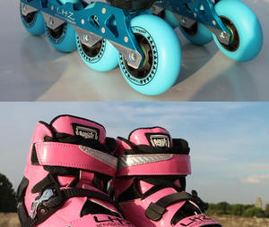 Flying Tiger KSJ Patins à roues alignées Freestyle en fibre de carbone haut de gamme Rouleau clignotant avancé pour enfants et adultes - Product Image 6