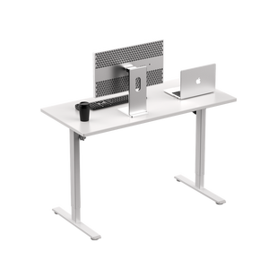 Scrivania Ergonomica Regolabile in Altezza, Tavolo Elettrico Commerciale con Sollevamento a Motore Singolo, Scrivania Sit-Stand per Uffici - Product Image 1
