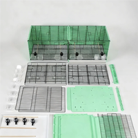 Cage d'élevage d'oiseaux multi-niveaux en gros - Modulaire et extensible, pas besoin de remplacement pour une utilisation à long terme