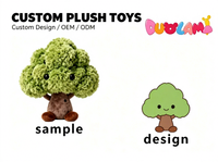 Peluche OEM de haute qualité en tissu doux pour enfants, idéale comme cadeau promotionnel d'entreprise
