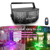 Projecteur laser RVB UV 15 faisceaux avec télécommande DMX pour spectacle laser intérieur