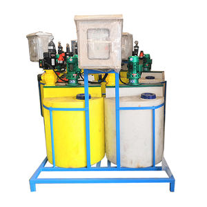 Sistema de dosificación química PAC/<span class=keywords><strong>PAM</strong></span>/PH altamente efectivo con mezclador y bomba dosificadora 220V para hoteles - Product Image 1