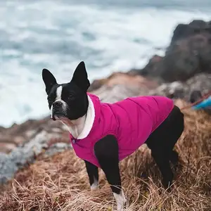 उच्च गुणवत्ता वाले थोक फैशन पालतू कुत्तों के लिए आउटडोर पहनने के लिए पॉलिएस्टर पालतू कुत्ते के कपड़े