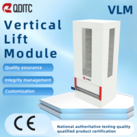 Système de stockage automatisé à levage vertical (VLM) haute capacité, rayonnage intelligent pour entrepôts de petite et moyenne taille avec PLC Siemens