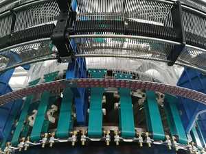 เครื่องทอทรงกลมสำหรับกระเป๋าจาก leno ทอ PP ส่วนประกอบหลักมอเตอร์ทำกระสอบ - Product Image 5