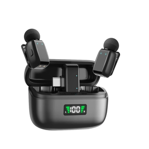 SX35 Mini Noise Reduction Wireless Lavalier <strong>Microphone</strong> Lapel Wireless Mic Micro Tie for iPhone iPad <strong>Android</strong> <strong>Vlog</strong> - Product Image 2