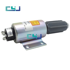 ตัดโซลินอยด์วาล์วเพื่อหยุดการจ่ายน้ำมันเชื้อเพลิง โซลินอยด์วาล์ว 12V 24V 437- เครื่องยนต์ดีเซล 2617 4372617 2370-24E2U1B5S - Product Image 4