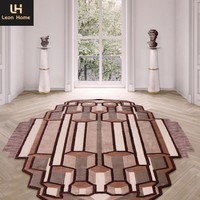 Friendly Customizable Living Classic Modern Handmade Rugs Area Rugs Floral Handtufted Eco-Friendly Anti-Slip Pet