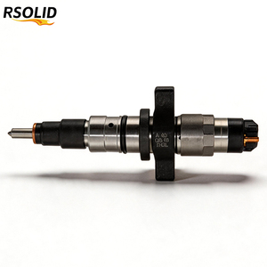 Inyector de Combustible Diésel Common Rail Rsoliddiesel 0445120212 5255184 2830957 para ISBe QSB6.7 4BTAA, Piezas de Maquinaria de Construcción - Product Image 1