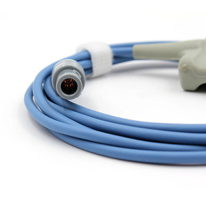 Sonde de saturation en oxygène sanguin avec capteur SpO2 à embout souple pour adulte, compatible avec Kingway UT4000A, UT4000B - Product Image 2