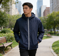 Veste Softshell à Capuche Coupe-Vent Imperméable Respirante Personnalisable avec Logo – Idéale pour l'Automne et l'Hiver, Tenue de Travail Multifonctionnelle pour l'Extérieur – Plusieurs Couleurs