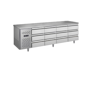 Frigorifero a cassetto sottobanco in acciaio inossidabile di alta qualità con raffreddamento diretto per alimenti surgelati, uso commerciale in <span class=keywords><strong>cucina</strong></span> - Product Image 6