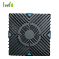 Peladen Mini merek sendiri PC Mini I 7 generasi ke-10 kontrol Industrial 4 Lan HD untuk penglihatan mesin