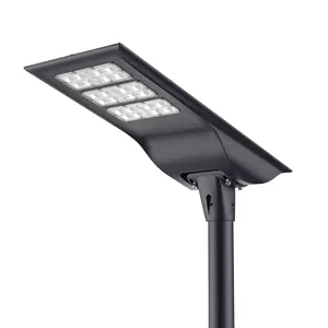 Thiết kế mới Road streetlight tất cả trong một LED năng lượng mặt trời ánh sáng đường phố IP66 không thấm nước Die Cast nhôm