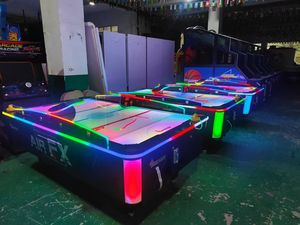 Máquina de Hockey de Aire para 2 Jugadores, Mesa de Hockey de Aire de Metal y Acrílico, Enchufe Universal, Juego de Arcade, 1 Año de Garantía - Product Image 5