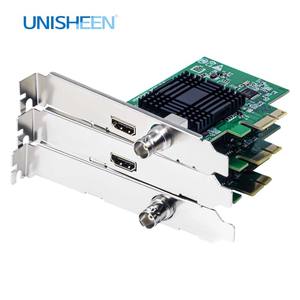 UNISHEEN UC3250S อุปกรณ์บันทึกวิดีโอเกมสตรีมมิ่ง รองรับ Win10 Linux OBS Zoom VJ Vmix ความละเอียด Full HD 1080P HDMI SDI การ์ดบันทึกวิดีโอแบบ PCIe - Product Image 6