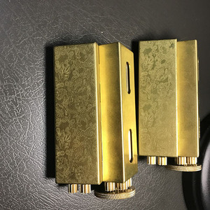 Máy cuốn thuốc lá bằng đồng cổ điển, máy cuốn thuốc thủ công có túi đựng, phù hợp với giấy 70mm, máy cuốn thuốc lá sang trọng - Product Image 3