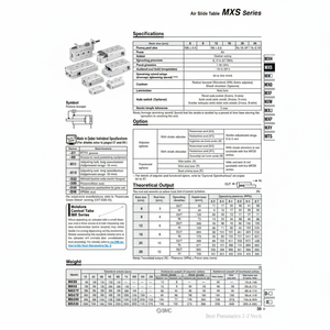 SMC Pneumatics Air Slide Table-Tabla de deslizamiento de aire, 2, 2 - Product Image 1