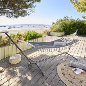 Support de hamac en acier anthracite - Product Image 1