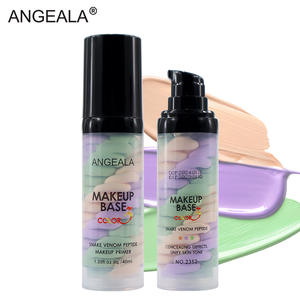 ANGEALA NO. <span class=keywords><strong>Base</strong></span> <span class=keywords><strong>de</strong></span> <span class=keywords><strong>Maquillaje</strong></span> Contorno <span class=keywords><strong>de</strong></span> Tres Colores con Efecto Arcoíris 2352 para Piel Mixta, Disimula Poros, Hidrata e Ilumina - Product Image 3