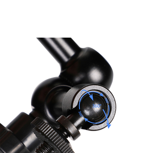 MIAOTU Bras articulé magique réglable à friction de 7 pouces pour appareil photo reflex numérique, moniteur LCD, éclairage LED, accessoires de <span class=keywords><strong>studio</strong></span> photo, noir - Product Image 4