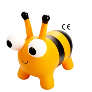 Hoppers pour enfants en caoutchouc souple et coloré, modèles <span class=keywords><strong>Abeille</strong></span> et <span class=keywords><strong>Animal</strong></span>, pour l'exercice et l'équilibre, OEM ODM - Product Image 1