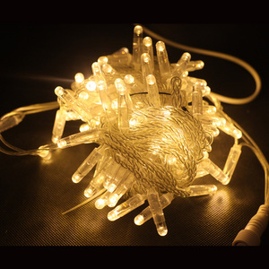 10m 20m 30m IP67 cao su không thấm nước LED chuỗi đèn cổ tích xây dựng ngoài trời treo giáng sinh trang trí đám cưới - Product Image 5