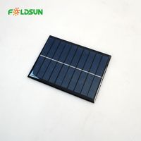 Panneau solaire scientifique FOLDSUN pour travaux sur le terrain, personnalisé 3.5V/5V, mini, en époxy, monocristallin PERC, 120x90mm, CE, pour une efficacité de 22.7%