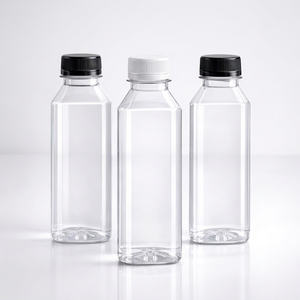 Botella PET de Alta Calidad para Smoothies y Té con Leche, a Prueba de Fugas y de Grado Alimenticio-CV320-19 Directo de Fábrica Vietnamita - Product Image 1