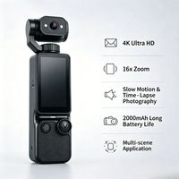 4K CMOS Actionkamera 120° Weitwinkel 10x-20x Optischer Zoom 1,9" Bildschirm Tragbare Vlog- & Video-Kamera für Outdoor/Fahrrad/Motorrad-Nutzung
