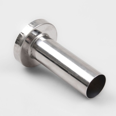 Stainless Steel Car Exhaust Muffler Silencer with round Tip New Condition Metal Filter Cylinder