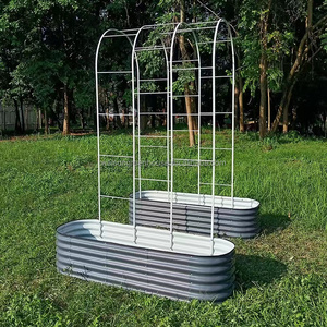 Walson OEM&ODM Bac à plantes en acier galvanisé de taille <span class=keywords><strong>jumbo</strong></span>, bac à plantes <span class=keywords><strong>surélevé</strong></span> pour jardin - Product Image 4