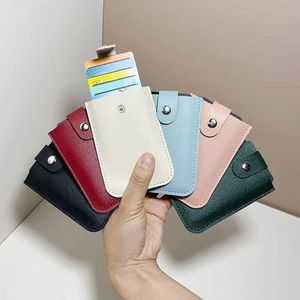RTS Bulk Mixed Order Women's Compact RFID <b>Card</b> <b>Holder</b> <b>Wallet</b> Business Travel Case with PVC Lining Short Ladies Money Bag - Product Image 2